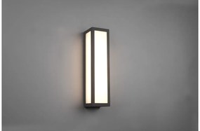 Απλίκα Φωτιστικό Τοίχου LED 10,5W Ανθρακί IP54 Fuerte 226260142 Trio Lighting-226260142-Ανθρακί 226260142
