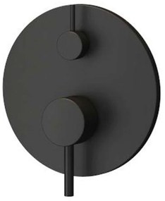 Μίκτης Ντους Διπλός Artemis BM34F02C-N Black Mat  Karag Ceramic,Brass