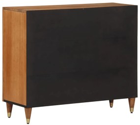vidaXL Βοηθητικό Ντουλάπι 90 x 33 x 75 εκ. από Μασίφ Ξύλο Μάνγκο
