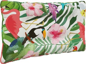 vidaXL Μαξιλάρι Καναπέ Εξωτερικού Χώρου 2 pcs πολύχρωμο Πολυεστέρας