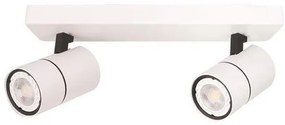 Σποτ Φωτιστικό Οροφής Λευκό-Μαύρο 145-25007 Eurolamp-145-25007-Μαύρο-Λευκό 145-25007
