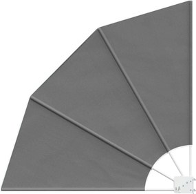 vidaXL Αδιάφανο σκίαστρο μπαλκονιού 140 x 140 cm Πολυεστέρας