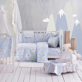 Πάπλωμα Βρεφικό Glow Blue Ρυθμός 110x150cm 100% Cotton