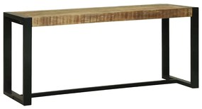 vidaXL Παγκάκι Καφέ 100 x 35 x 45 εκ. Μασίφ ξύλο μάνγκο