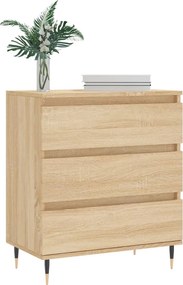vidaXL Συρταριέρα Sonoma Δρυς 60x35x70 εκ. Επεξεργασμένο Ξύλο