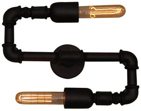 Φωτιστικό Τοίχου - Απλίκα HL-104-2W 77-2817 Momus Beige  Homelighting Metal