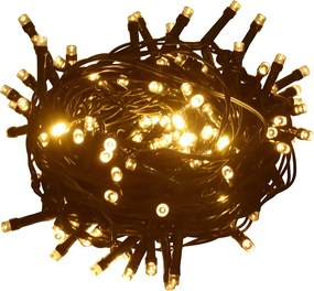 Λαμπάκια με 600 LED και 8 Εφέ Φωτισμού Θερμό Λευκό 60 μ. IP44