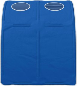 vidaXL Κρεβάτι Τούνελ 2 pcs Μπλε 211 x 67.5 x 2 εκ. Πολυεστέρας