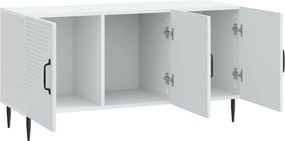 vidaXL Ντουλάπι TV Λευκό 99 x 34,5 x 50 εκ. Επεξεργασμένο Ξύλο