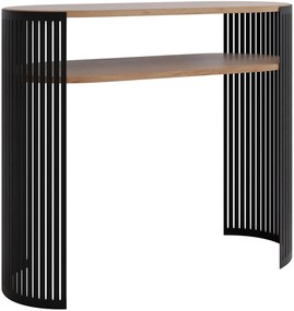 Κονσόλα Fikoli-Δρυς - Μαύρο