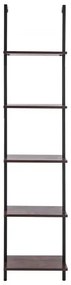 VEVOR Industrial Square Pipe Shelf 5 Tier 15.6x11.8in Wall-Mount for Bedroom