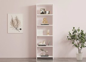Βιβλιοθήκη Λευκό NEW 160x19,6x50