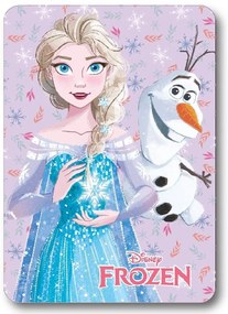 Κουβέρτα Κούνιας Fleece 100x140εκ. Home Frozen 01 Lilac Digital Print Disney DimCol