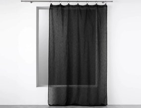 Κουρτίνα Linka Douceur d'intérieur - 140x240cm - Μαύρο