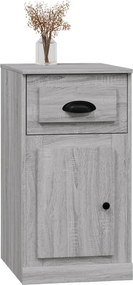vidaXL Ντουλάπι με Συρτάρι Γκρι Sonoma 40 x 50 x 75 εκ. Επεξεργ. Ξύλο