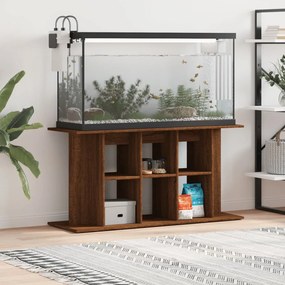 vidaXL Βάση Ενυδρείου Καφέ Δρυς 120x40x60 εκ. από Επεξεργασμένο Ξύλο