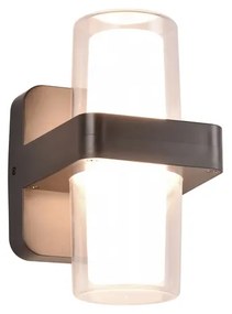 Φωτιστικό Επίτοιχο Reality Lighting -RL LIMEIRA R24266232 Μαύρο Ματ (Black Mat) 3000K