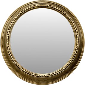 Καθρέπτης Τοίχου ArteLibre Χρυσό Πλαστικό Φ56x5.8cm