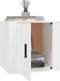vidaXL Κομοδίνα 2 τεμ. Λευκά 50x39x47 εκ.