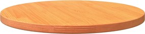 vidaXL Επιφάνεια Τραπεζιού Στρογγυλή Καφέ Κερ. Ø50x2,5 εκ Μασίφ Πεύκο