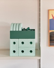 Modu 3-σε-1 Baby Walker Ocean Mint/Forest Green