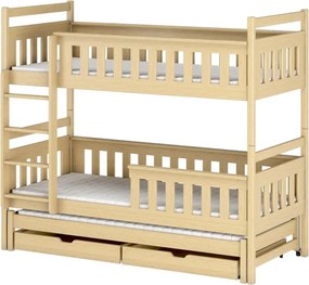 KORS 80x180 pine bunk bed Lano Furniture
