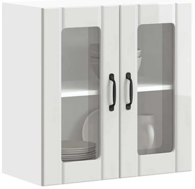 vidaXL Ντουλάπι τοίχου κουζίνας με γυάλινη πόρτα "Lucca"