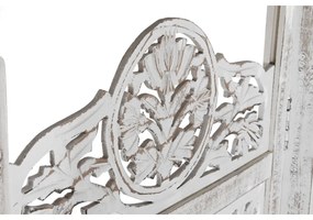 Παραβάν DKD Home Decor Λευκό Ξύλο από Μάνγκο Ξύλο MDF 150 x 2 x 180 cm