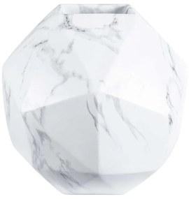 Κασπώ Δαπέδου Brixton 20783 38x38x38cm White GloboStar Cement