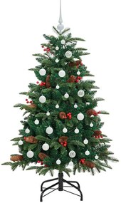 vidaXL Τεχνητό Χριστουγεννιάτικο Δέντρο με 150 LED Πράσινο 150 cm