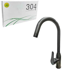 Μπαταρία Κουζίνας Μαύρη - Βρύση Κουζίνας - Kitchen faucet-0235017-186326