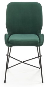 K454 chair color: dark green DIOMMI V-PL-K/454-KR-C.ZIELONY