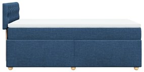 ΚΡΕΒΑΤΙ BOXSPRING ΜΕ ΣΤΡΩΜΑ ΜΠΛΕ 90X200 ΕΚ.ΥΦΑΣΜΑΤΙΝΟ 3286576