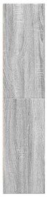 vidaXL Βιβλιοθήκη Γκρι Sonoma 60x24x109 εκ. από Επεξεργ. Ξύλο
