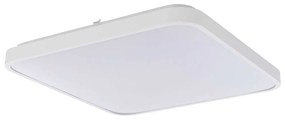 Φωτιστικό Οροφής - Πλαφονιέρα Agnes Square 8134 Led 32W 4000K 43,5X43,5cm White Nowodvorski Metal, Plastic