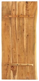 vidaXL Πάγκος Μπάνιου 140x52x2,5 εκ. από Μασίφ Ξύλο Ακακίας