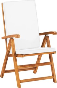 vidaXL Σετ Τραπεζαρίας Κήπου 7 Τεμ. από Μασίφ Ξύλο Teak με Μαξιλάρια