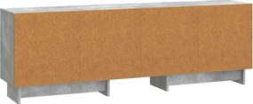vidaXL Ντουλάπι TV Σκυρόχρωμο Γκρι 150 x 31 x 50 εκ.