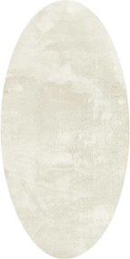 vidaXL Χαλιά χώρου Ωοειδής HUARTE Κρεμ 100 x 200 cm 100% Πολυεστέρας