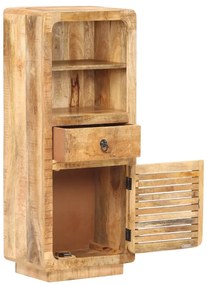 vidaXL Ντουλάπι με Συρτάρι/Ράφια 45x32x110 εκ. Ακατέργαστο Ξύλο Μάνγκο
