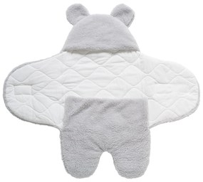 DAS BABY ΥΠΝΟΣΑΚΟΣ FLEECE 80X85 RELAX 4911 GREY