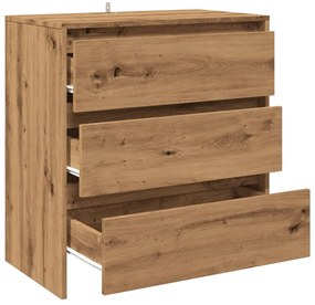 vidaXL Μπουφές Artisan Δρυς 70x41x75 εκ. από Επεξεργασμένο Ξύλο
