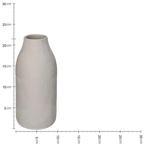 Βάζο Λευκό Πορσελάνη 9.9x9.9x21.4cm