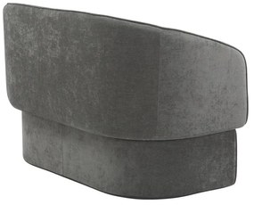 Καναπές διθέσιος Playmob ύφασμα σε γκρι απόχρωση 65x128x79εκ 128x65x79 εκ.