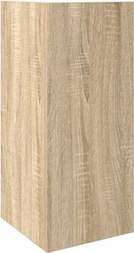 vidaXL Τραπεζάκια 2 τεμ. με ράφι Sonoma Δρυς 25,5x27x60 εκ.