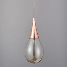 Φωτιστικό οροφής Lacrima-Χάλκινο