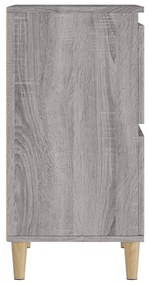 vidaXL Ντουλάπι Γκρι Sonoma 60x35x70 εκ. από Επεξεργασμένο Ξύλο