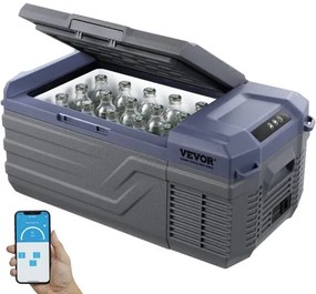 VEVOR Portable Car Refrigerator Freezer Compressor 15 L Single Zone for Car Home