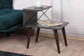 Κομοδίνο Ανθρακί CRAPRAN 50x40x55