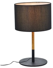 Φωτιστικό Επιτραπέζιο Aca OD6508TBK YASMINE Μαύρο Ματ (Black Mat)